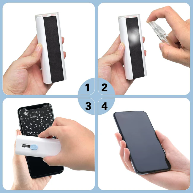 7-in-1 Computer Keyboard Cleaner Brush Kit Earphone Cleaning Pen For Headset Keyboard Cleaning Tools Cleaner Keycap Puller Kit - Image 4