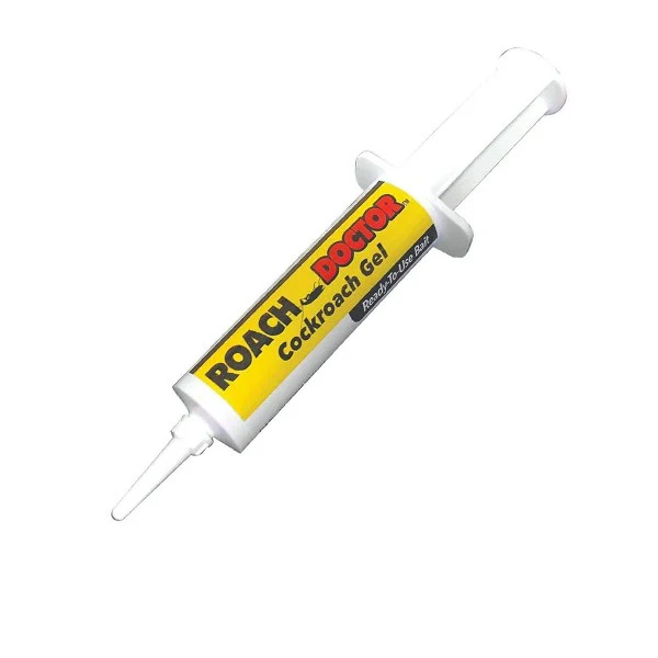 (Pack of 2) BulbHead Original Roach Doctor Cockroach Gel Ready-to-Use Cockroach Gel Bait – Outdoor & Indoor Roach Killer with Syringe Applicator - Image 4