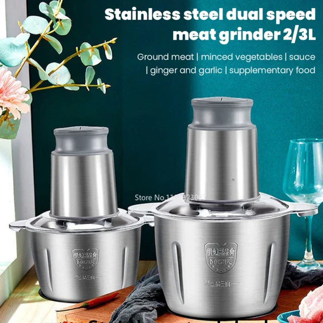 Silver Crust Chopper | Electric Meat Grinder (Free home delivery) - Image 3