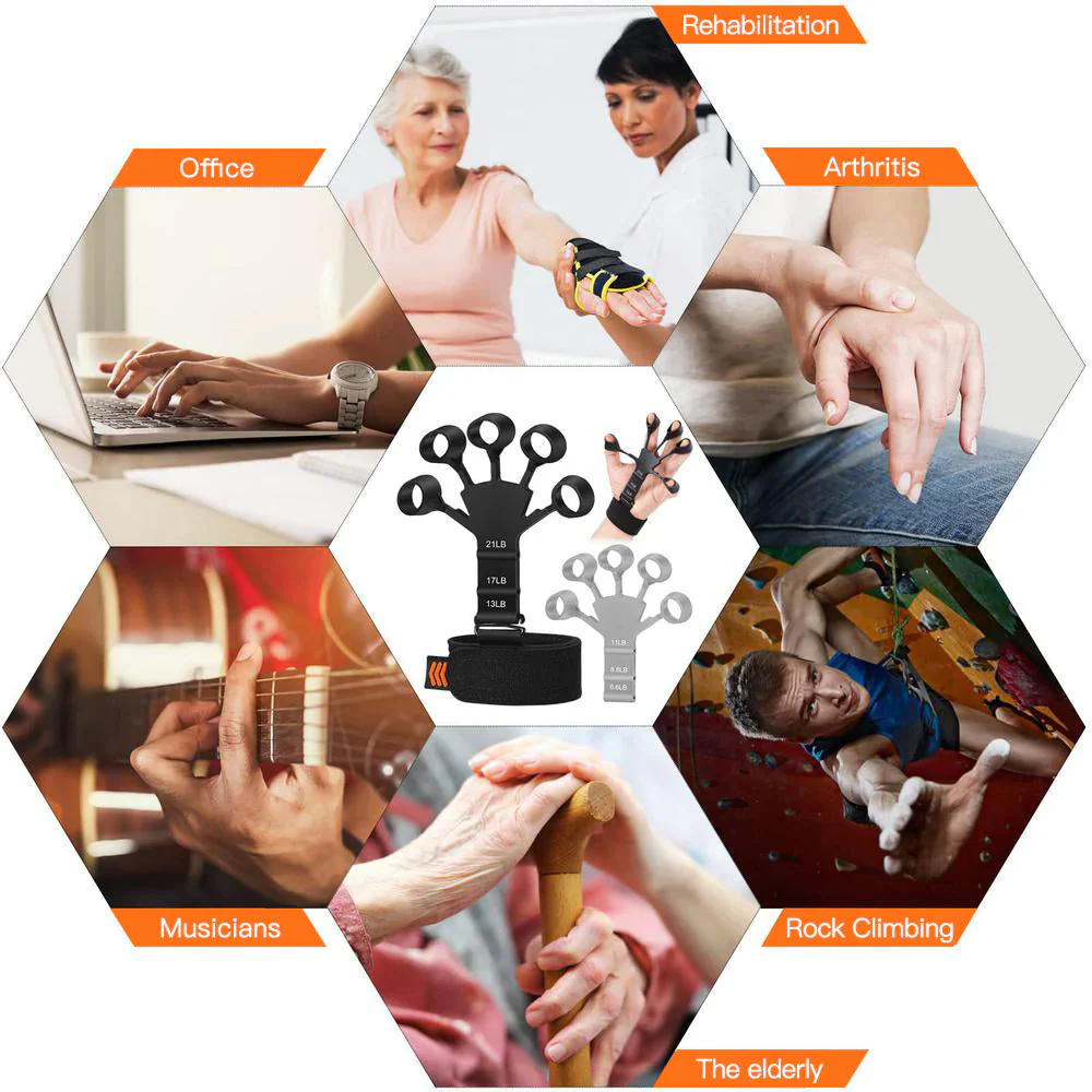 Silicone Gripster Hand Grip Trainer - Image 4