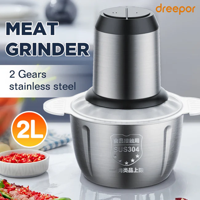 Silver Crust Chopper | Electric Meat Grinder (Free home delivery) - Image 4