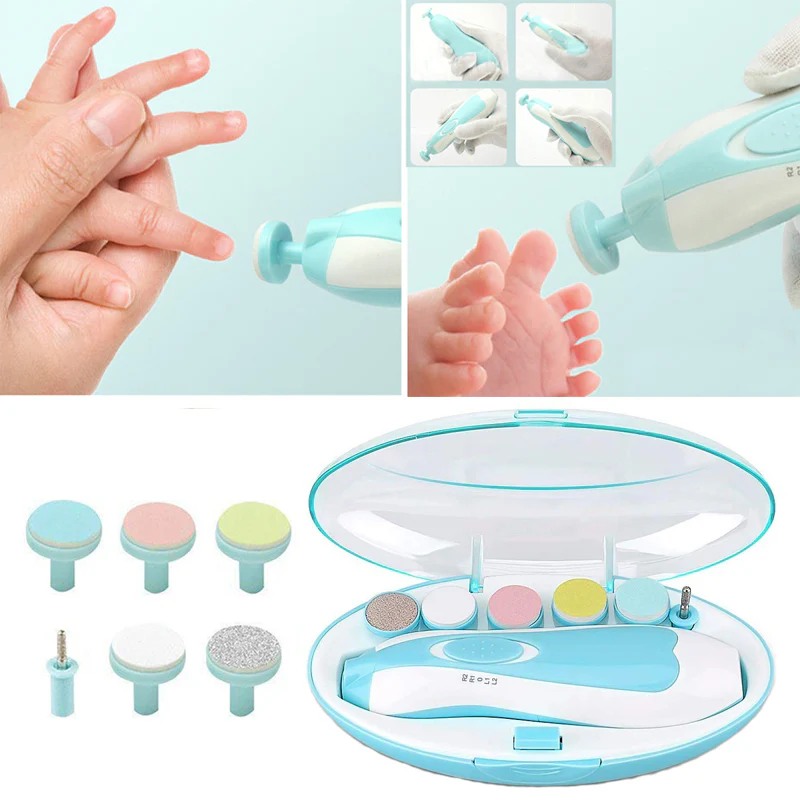 6 in 1 Baby Nail Clipper Nail Cutter Manicure & Pedicure – Newborn to Adult Portable Versatile Newborn Toddler Nail Care Clipper Toes Fingernails Care Trimmer Set - Image 5