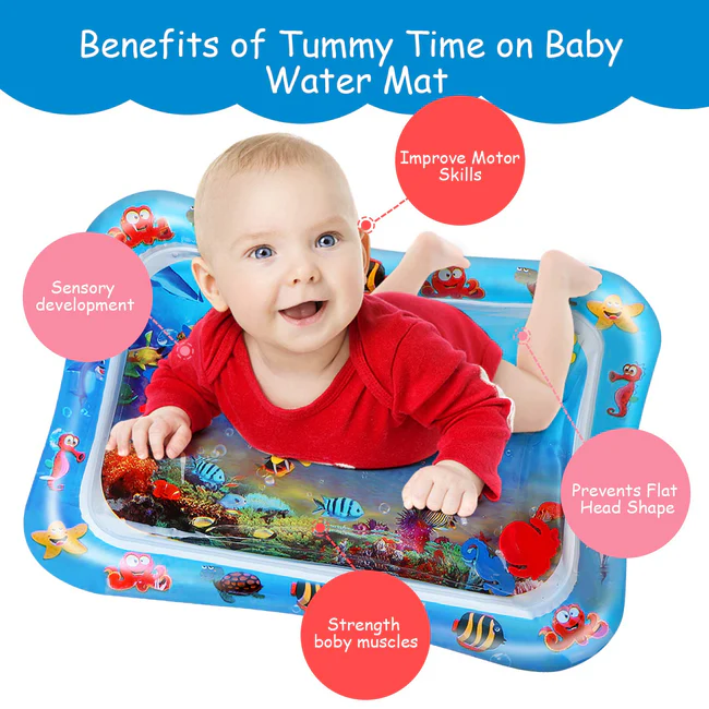 Baby Tummy Time Water Play Mat | Limited Offer Upto 50% Off - Image 4