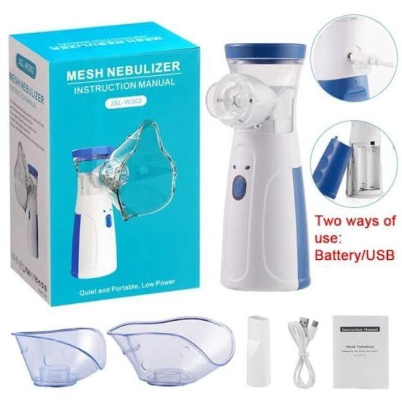 Portable Rechargeable Nebulizer Machine Asthma Inhaler 0.5L for Kids and Adults - Image 6