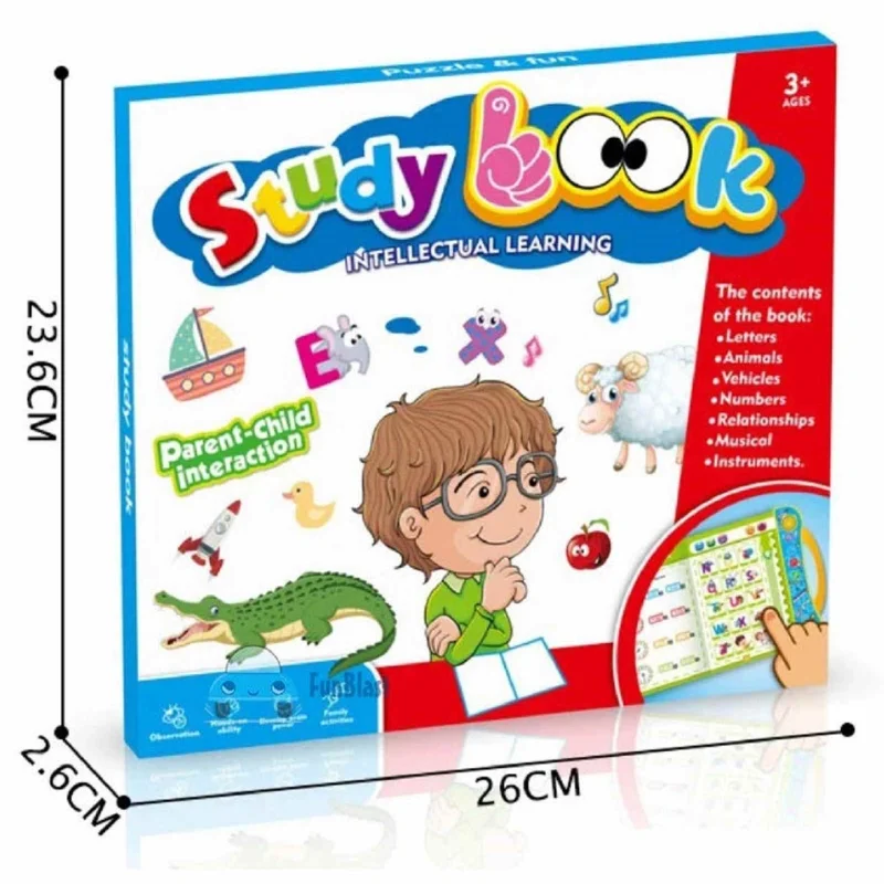 Intelligence Learning Book for Kids | Interactive Letters, Numbers & Sounds for Toddlers - Image 7
