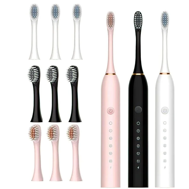 X3 Sonic Electric Toothbrush Rechargeable | USB Fast Charging Toothbrush with 5 Modes Deep Cleaning Whitening & Gum Care - Image 3