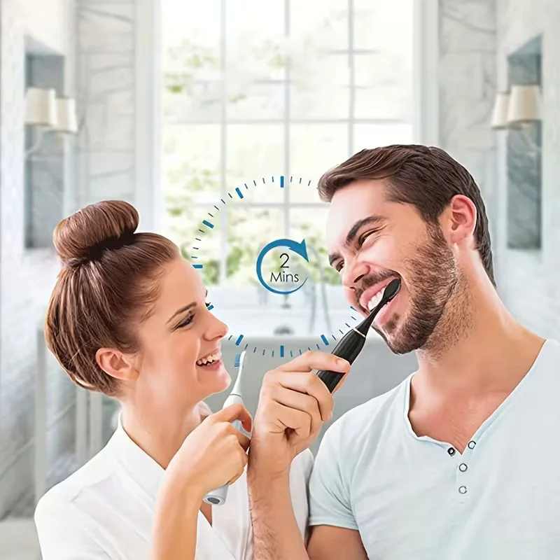 X3 Sonic Electric Toothbrush Rechargeable | USB Fast Charging Toothbrush with 5 Modes Deep Cleaning Whitening & Gum Care - Image 8