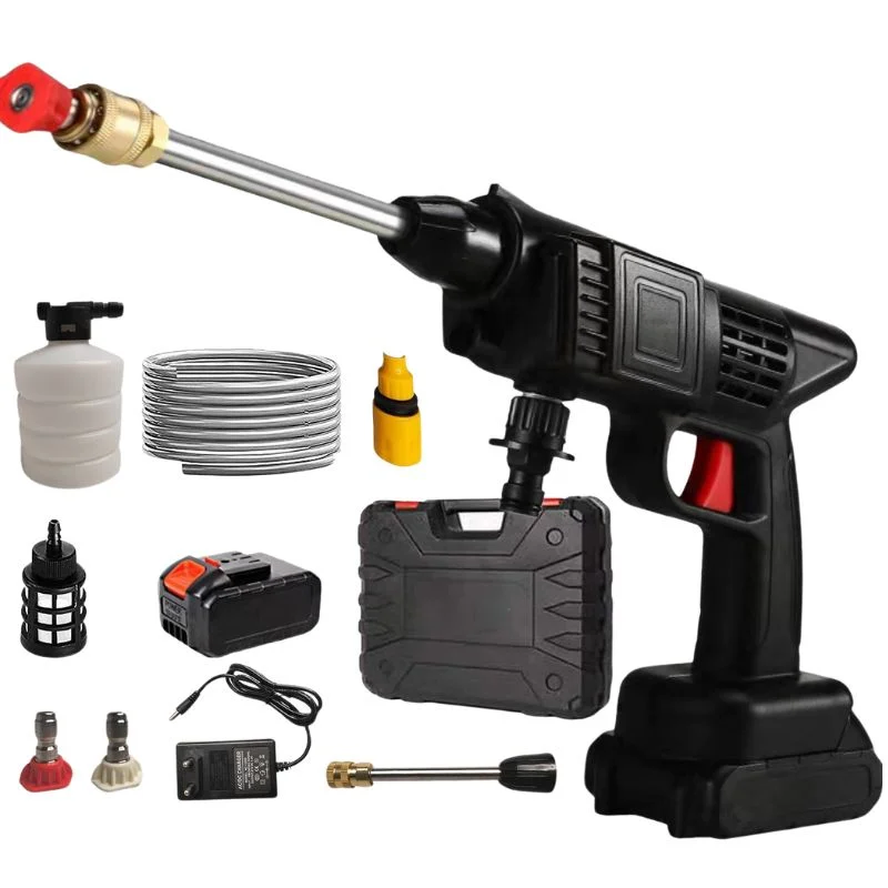 Automatic Cordless Car Wash Spray Gun 48Vf Pakistan | Wireless High Pressure Foam Jet Washer - Image 4