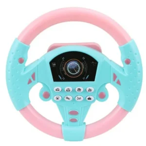 Toy Steering Wheel with Sound Effects for Kids | Interactive Driving Toy with Music & Emergency Sounds