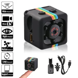 SQ11 Mini Camera HD 1080P | Night Vision Motion Detection DVR Camcorder