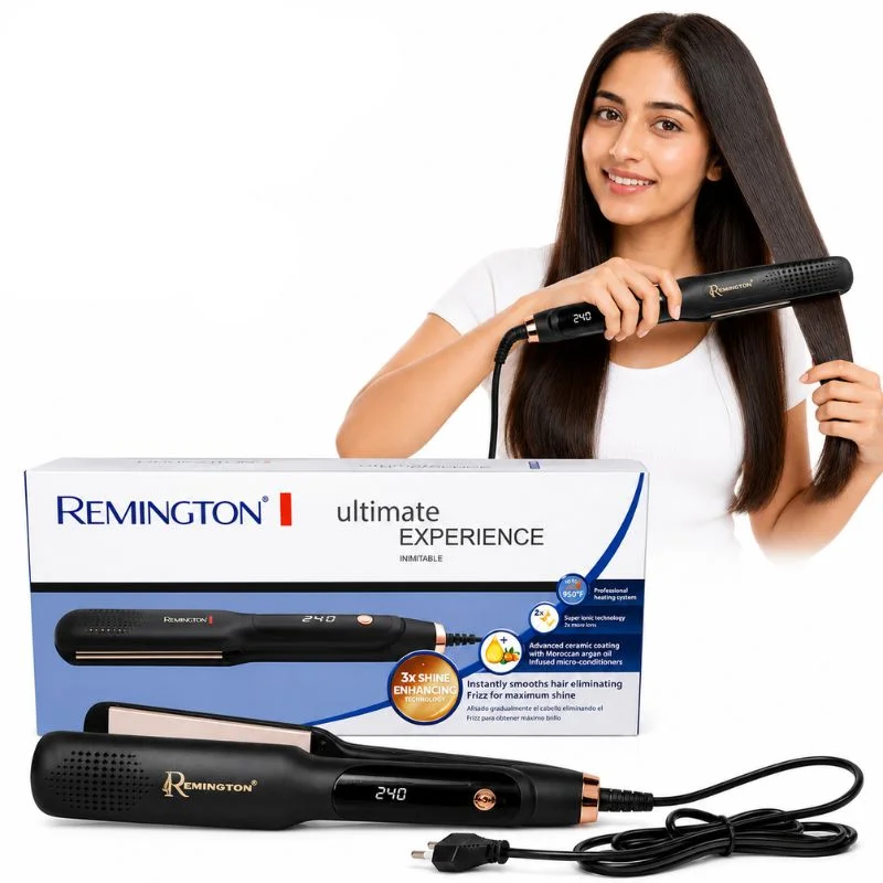 Remington Keratin Protect Intelligent Hair Straightener | Model FR-2110 | Advanced Ceramic Plates with Heat Protection Technology - Image 5