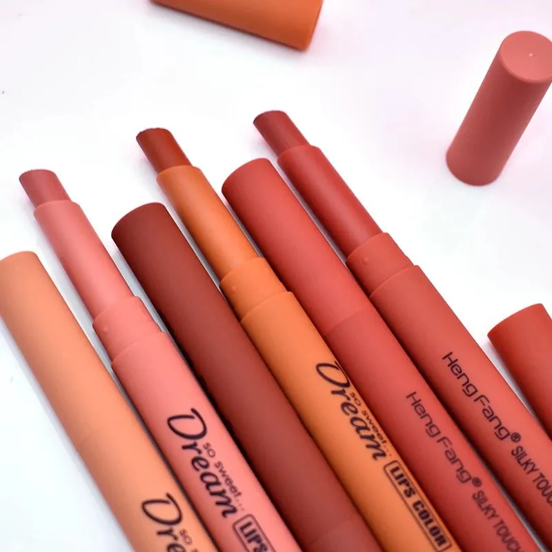 Hengfang Matte Dream Lipstick Set – 6-Piece Long-Lasting Nude Shades | Waterproof, Smooth Finish - Image 3