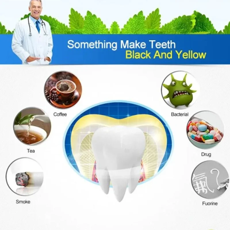 Gegemoon 9D Teeth Whitening Strips | Professional Teeth Whitening Kit | Enamel Safe Whitening Strips | Deep Stain Removal | Mint Flavor | 7 Pairs - Image 4