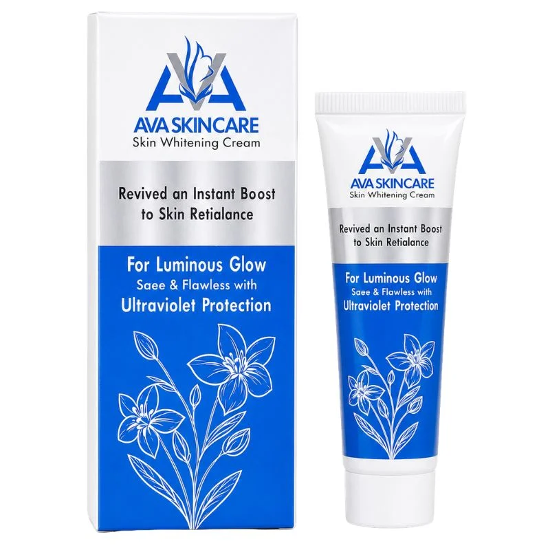 AVA Skin Whitening Cream | Brightening & Hydrating Face Cream | Smooth & Healthy-Looking Skin | 30g - Image 3