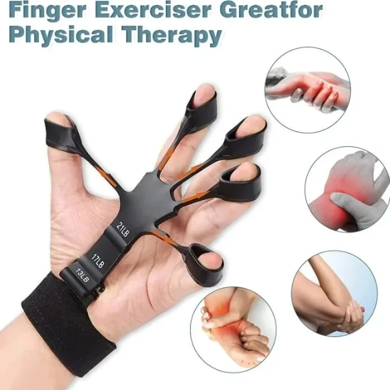 Adjustable Hand Grip Strengthener | Finger Exerciser & Hand Therapy Trainer | Grip Strength Trainer for Fitness, Rehabilitation & Arthritis Relief - Image 5