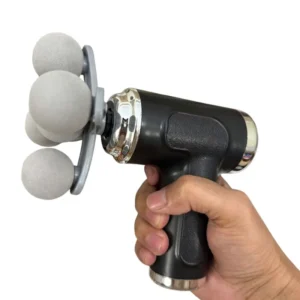 Five Head Massage Gun  | Rechargeable Deep Tissue Muscle Massager | 9 Massage Heads | 6 Speed Levels | Model  BLD-780 | Random color